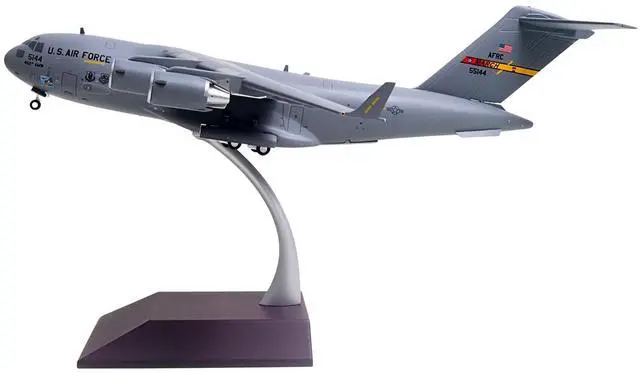 Alt view image 3 of 6 - Boeing C-17 Globemaster III Transport Aircraft "March Air Reserve Base" US Air Force 1/200 Diecast Model by GeminiJets
