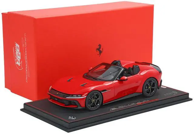 Main image of Ferrari 12Cilindri Spider Rosso Corsa Red Limited Edition to 200 pieces Worldwide 1/18 Model Car by BBR