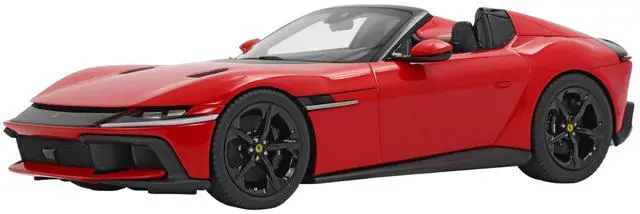 Alt view image 2 of 6 - Ferrari 12Cilindri Spider Rosso Corsa Red Limited Edition to 200 pieces Worldwide 1/18 Model Car by BBR