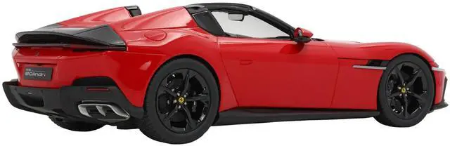 Alt view image 6 of 6 - Ferrari 12Cilindri Spider Rosso Corsa Red Limited Edition to 200 pieces Worldwide 1/18 Model Car by BBR