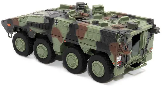 Alt view image 3 of 5 - German Boxer A2 MRAV (Multi-Role Armored Vehicle) Camouflage "NEO Dragon Armor" Series 1/72 Plastic Model by Dragon Models