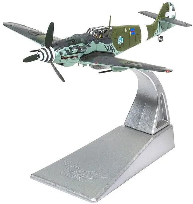 Alt view image 3 of 5 - Messerschmitt Me109G-6 (Trop) Fighter Aircraft "The Aviation Archive" Series 1/72 Diecast Model by Corgi