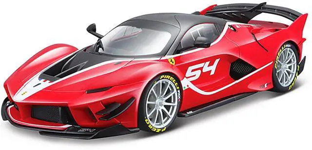 Alt view image 2 of 3 - Ferrari FXX K Evo #54 Michael Luzich "Signature Series" 1/18 Diecast Model Car by Bburago