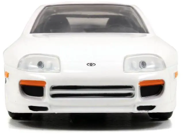 Alt view image 3 of 6 - Brian's Toyota Supra White "Fast & Furious 7" (2015) Movie 1/32 Diecast Model Car by Jada