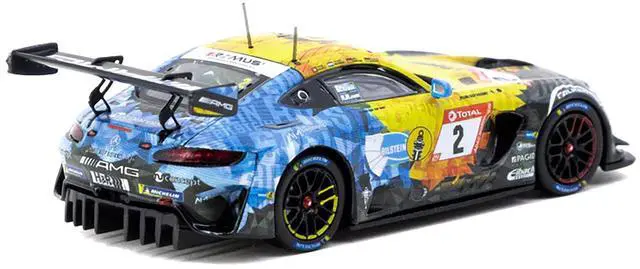 Alt view image 3 of 5 - Mercedes-AMG GT3 #2 "24 Hours of Nurburgring" (2020) "Hobby64" Series 1/64 Diecast Model by Tarmac Works