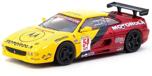 Alt view image 2 of 5 - Ferrari F355 Challenge #54 Matt Drendel "World Challenge Series" (2000) "Hobby64" Series 1/64 Diecast Model by Tarmac Works