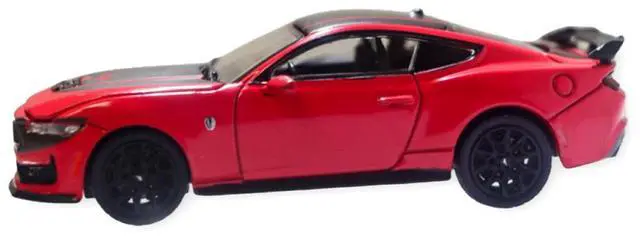 Alt view image 2 of 2 - 2024 Ford Mustang Dark Horse Red with Black  "2025 Greenlight Waltersons Expo Exclusive" 1/64 Diecast Model Car by Greenlight