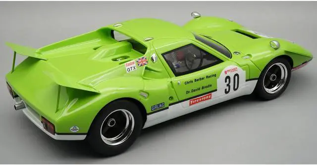 Alt view image 2 of 3 - Lotus 62 #30 "Chris Barber Racing Team" "Nurburgring 500 Kilometres" (1971) "Mythos Series" w/Case 1/18 Model Car by Tecnomodel