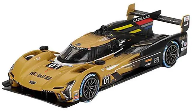 Alt view image 2 of 6 - Cadillac V-Series.R #01 "Cadillac Racing" 2nd Place IMSA "12 Hours of Sebring" (2024) 1/64 Diecast Model Car by Mini GT