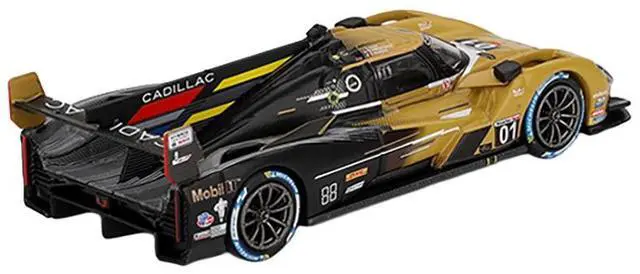 Alt view image 4 of 6 - Cadillac V-Series.R #01 "Cadillac Racing" 2nd Place IMSA "12 Hours of Sebring" (2024) 1/64 Diecast Model Car by Mini GT