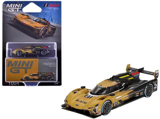 Alt view image 6 of 6 - Cadillac V-Series.R #01 "Cadillac Racing" 2nd Place IMSA "12 Hours of Sebring" (2024) 1/64 Diecast Model Car by Mini GT