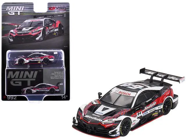 Main image of Honda NSX-GT "Type S" GT500 #64 "Modulo Nakajima Racing" "Super GT Series" (2023) Limited Ed 1/64 Diecast Model Car by Mini GT