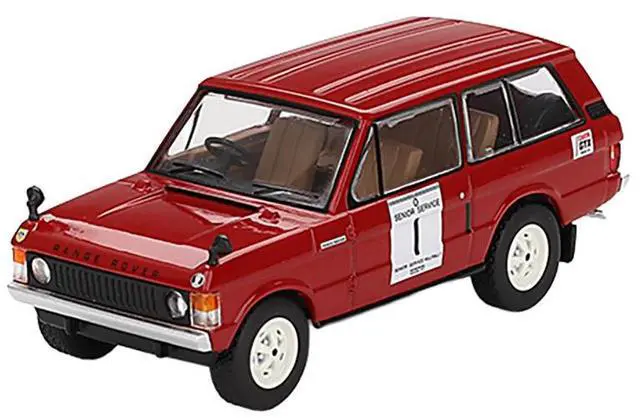 Alt view image 2 of 6 - Range Rover RHD #1 Roger Crathorne Winner "International Hill Rally" (1971) Limited Edition 1/64 Diecast Model Car by Mini GT