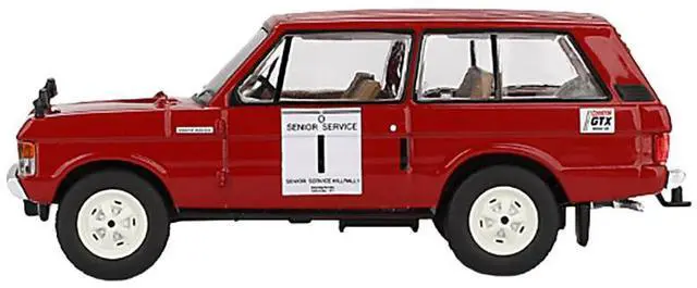 Alt view image 3 of 6 - Range Rover RHD #1 Roger Crathorne Winner "International Hill Rally" (1971) Limited Edition 1/64 Diecast Model Car by Mini GT