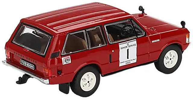 Alt view image 4 of 6 - Range Rover RHD #1 Roger Crathorne Winner "International Hill Rally" (1971) Limited Edition 1/64 Diecast Model Car by Mini GT