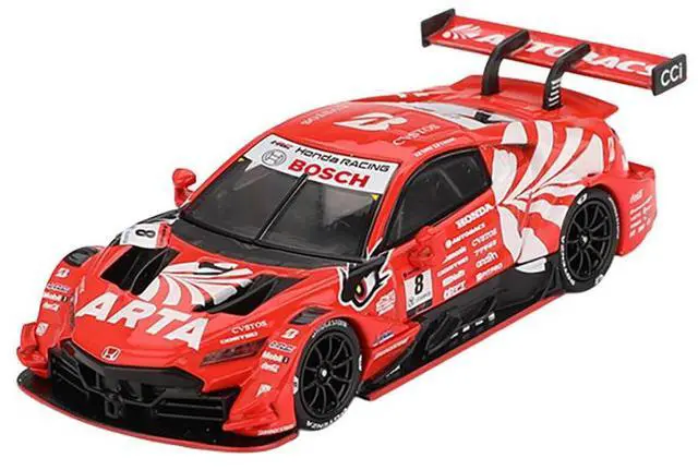 Alt view image 2 of 6 - Honda NSX-GT "Type S" GT500 #8 "ARTA" "Super GT Series" (2023) Limited Edition 1/64 Diecast Model Car by Mini GT