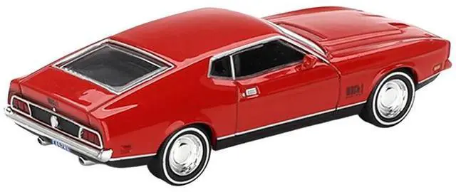 Alt view image 4 of 5 - Ford Mustang Mach 1 Red 007 James Bond "Diamonds Are Forever" (1971) Movie Limited Edition 1/64 Diecast Model Car by Mini GT