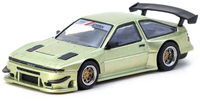 Alt view image 2 of 6 - Toyota Sprinter Trueno AE86 Widebody RHD "Jonsibal Designworks" Green Metallic "Global64" 1/64 Diecast Model by Tarmac Works