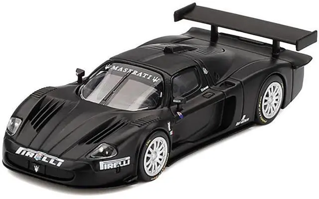 Alt view image 4 of 6 - Maserati MC12 Competizione "Test Fiorano 2004" Matt Black 1/64 Diecast Model Car by BBR