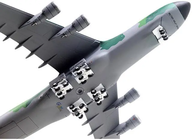 Alt view image 2 of 6 - Lockheed C-5M Super Galaxy Transport Aircraft "NY Air National Guard" US Air Force Camouflage 1/400 Diecast Model by GeminiJets