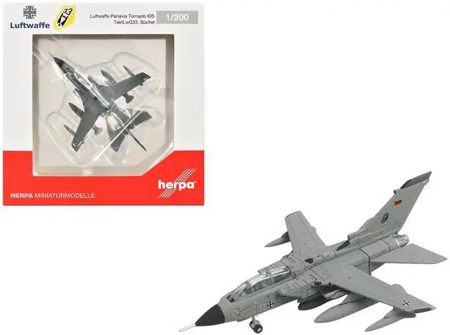 Main image of Panavia Tornado IDS Aircraft "TaktLwG 33, Buchel Air Base" German Luftwaffe 1/200 Diecast Model by GeminiJets