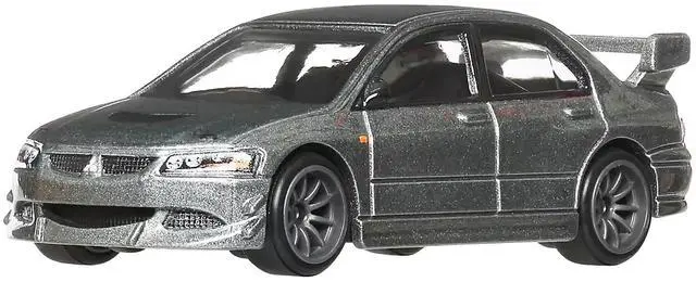 Alt view image 5 of 6 - Mitsubishi Lancer Evolution IX Gray Metallic "Ronin Run II" Series Diecast Model Car by Hot Wheels