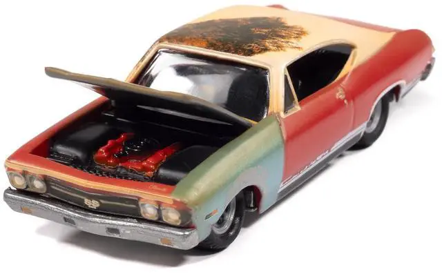 Alt view image 6 of 6 - "Street Freaks" 2025 Release 1 Set A of 6 Cars 1/64 Diecast Model Cars by Johnny Lightning