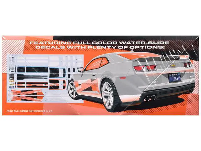 Alt view image 3 of 4 - Skill 2 Model Kit 2013 Chevrolet Camaro ZL1 1/25 Plastic Model by AMT