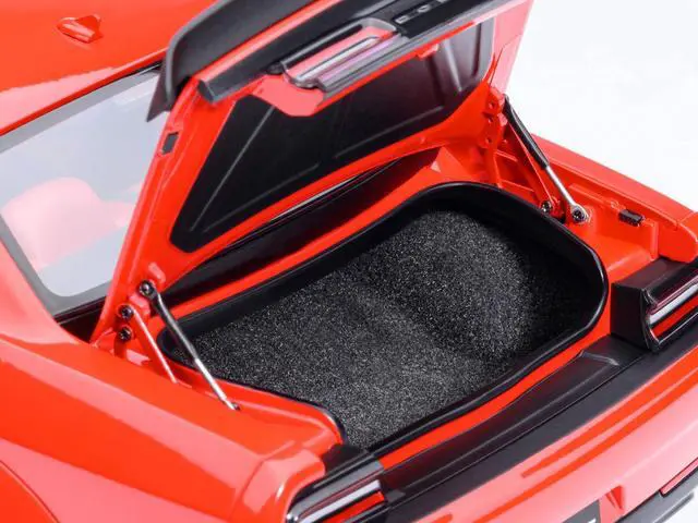 Alt view image 6 of 6 - 2022 Dodge Challenger SRT Jailbreak Torred with Red Interior 1/18 Model Car by Autoart