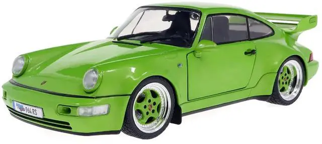 Main image of 1990 Porsche 911 (964) Carrera RS "Streetfighter" Green Metallic 1/18 Diecast Model Car by Solido