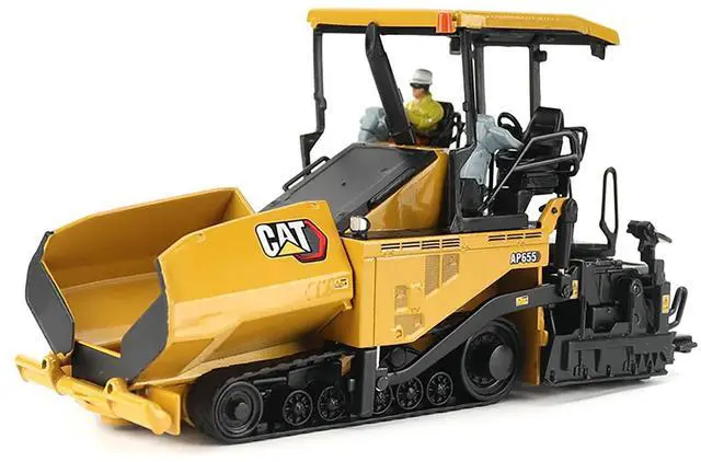 Alt view image 6 of 6 - CAT Caterpillar AP655F Asphalt Paver Yellow "Core Classics" Series 1/50 Diecast Model by Diecast Masters