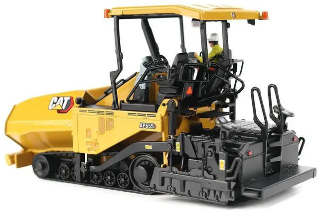 Alt view image 3 of 6 - CAT Caterpillar AP655F Asphalt Paver Yellow "Core Classics" Series 1/50 Diecast Model by Diecast Masters