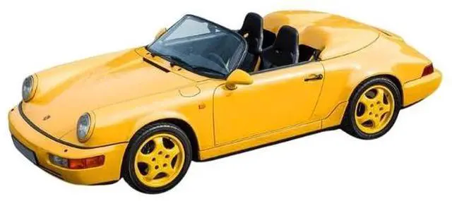 Alt view image 5 of 6 - Porsche 911 Speedster Speed Yellow 1/18 Diecast Model Car by Norev
