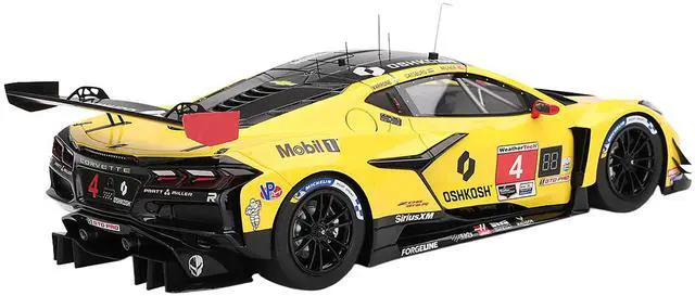 Alt view image 4 of 6 - Chevrolet Corvette Z06 GT3.R #4 "Corvette Racing by Pratt Miller Motorsports" "24 Hours of Daytona"1/18 Model Car by Top Speed