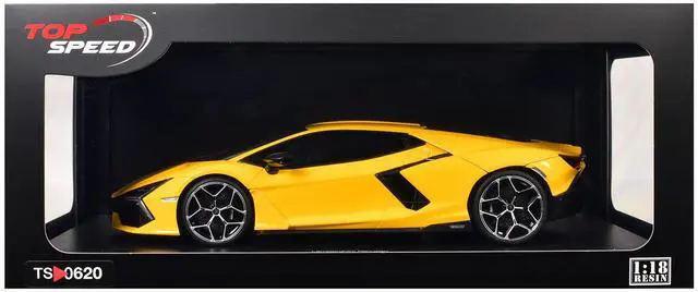 Alt view image 6 of 6 - Lamborghini Revuelto Giallo (Yellow) 1/18 Model Car by Top Speed