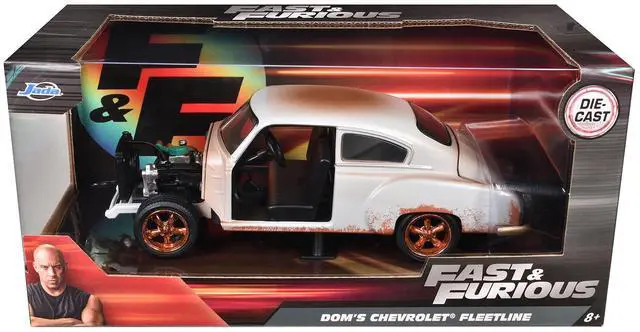 Alt view image 5 of 6 - Dom's Chevrolet Fleetline Fast & Furious F8 "The Fate of the Furious" Movie 1/24 Diecast Model Car by Jada