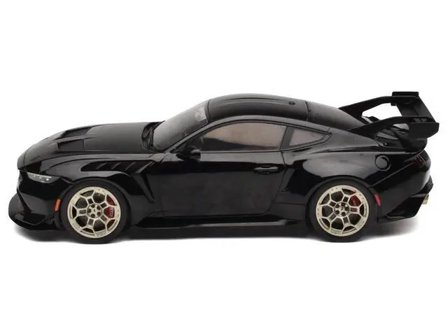 Alt view image 2 of 6 - 2025 Ford Mustang GTD Black "Limited Edition" Series 1/18 Diecast Model Car by IXO Models
