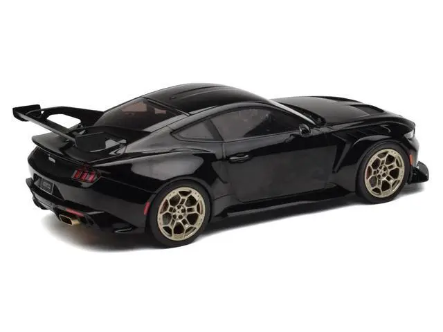 Alt view image 4 of 6 - 2025 Ford Mustang GTD Black "Limited Edition" Series 1/18 Diecast Model Car by IXO Models