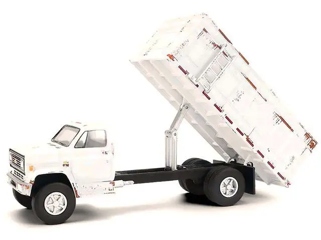 Alt view image 2 of 6 - 1980 Chevrolet C-70 Grain Truck White (Weathered) "S.D. Trucks" Series 20 1/64 Scale Diecast Model Cars by Greenlight