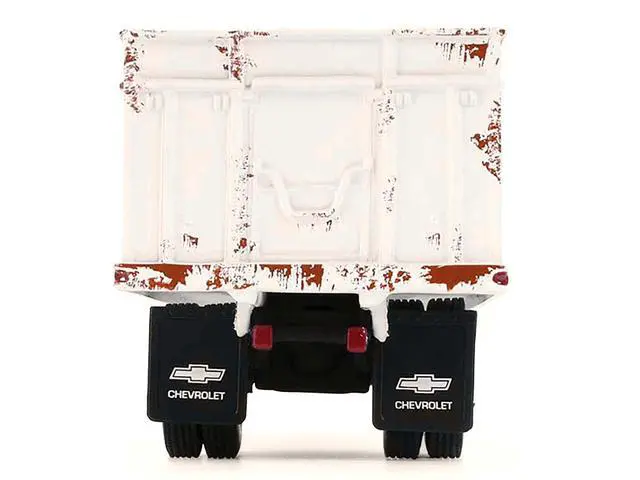 Alt view image 6 of 6 - 1980 Chevrolet C-70 Grain Truck White (Weathered) "S.D. Trucks" Series 20 1/64 Scale Diecast Model Cars by Greenlight