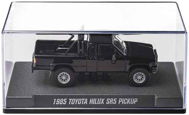 Alt view image 3 of 6 - 1985 Toyota Hilux SR5 Pickup Truck Black "Collection" Series 1/64 Diecast Model Car by Majorette