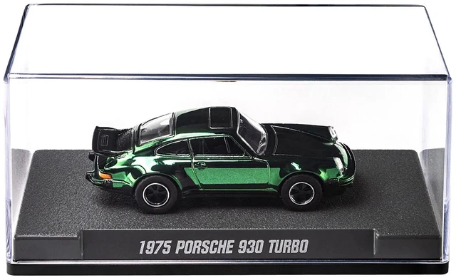 Alt view image 3 of 6 - 1975 Porsche 930 Turbo Green Metallic "Collection" Series 1/64 Diecast Model Car by Majorette