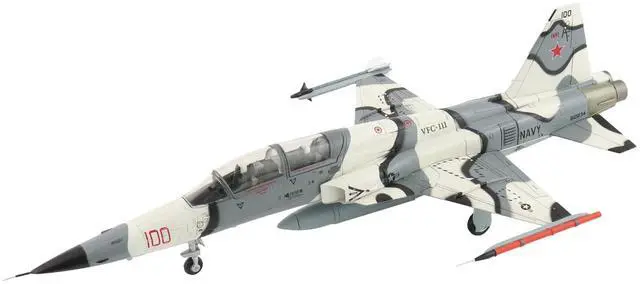 Northrop F-5F Tiger II Aircraft "810834, Franken Tiger, VFC-111 Sundowners" (2023) US Navy 1/72 Diecast Model by Hobby Master