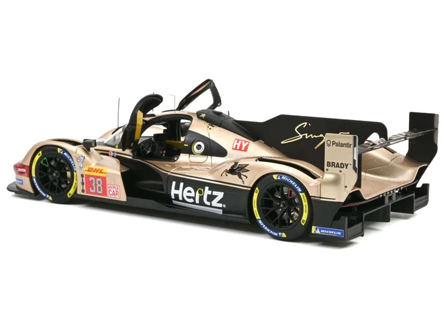 Alt view image 3 of 6 - Porsche 963 #38 "Hertz Team Jota" "Lone Star Le Mans" (2024) 1/18 Diecast Model Car by Norev
