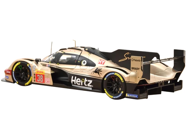 Alt view image 4 of 6 - Porsche 963 #38 "Hertz Team Jota" "Lone Star Le Mans" (2024) 1/18 Diecast Model Car by Norev