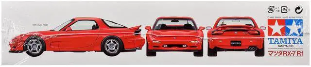 Alt view image 5 of 8 - Tamiya 1/24 Sports car series No.116 Mazda RX-7 R1 Plastic model 24116