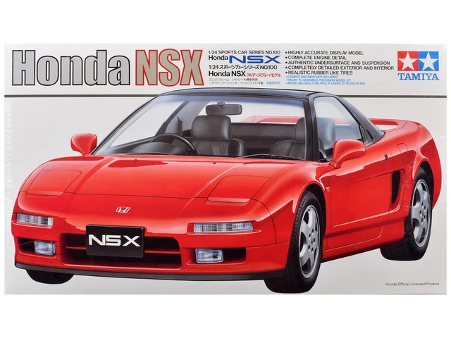 Alt view image 3 of 8 - tamiya 1/24 sports car | model building kits | no.100 honda nsx 24100 japanese import