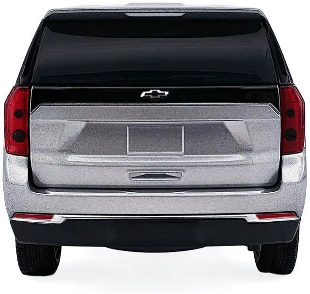 Alt view image 5 of 7 - 2025 Chevrolet Tahoe PPV Silver Metallic "Custom Builder's Kit" Series 1/24 Diecast Model Car by Motormax