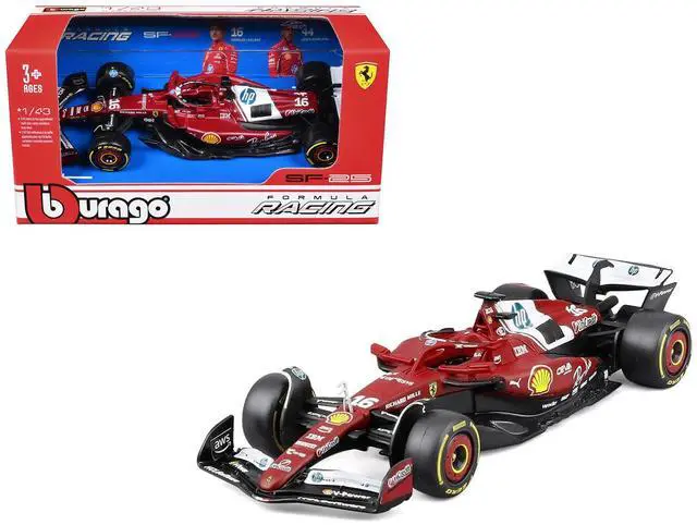 Main image of Ferrari SF-25 #16 Charles Leclerc Formula One F1 "World Championship" (2025) 1/43 Diecast Model Car by Bburago
