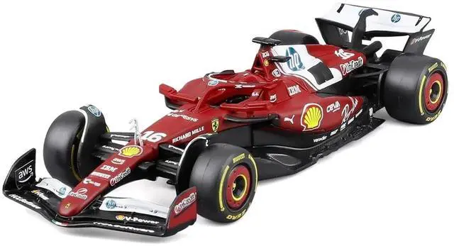 Alt view image 2 of 3 - Ferrari SF-25 #16 Charles Leclerc Formula One F1 "World Championship" (2025) 1/43 Diecast Model Car by Bburago